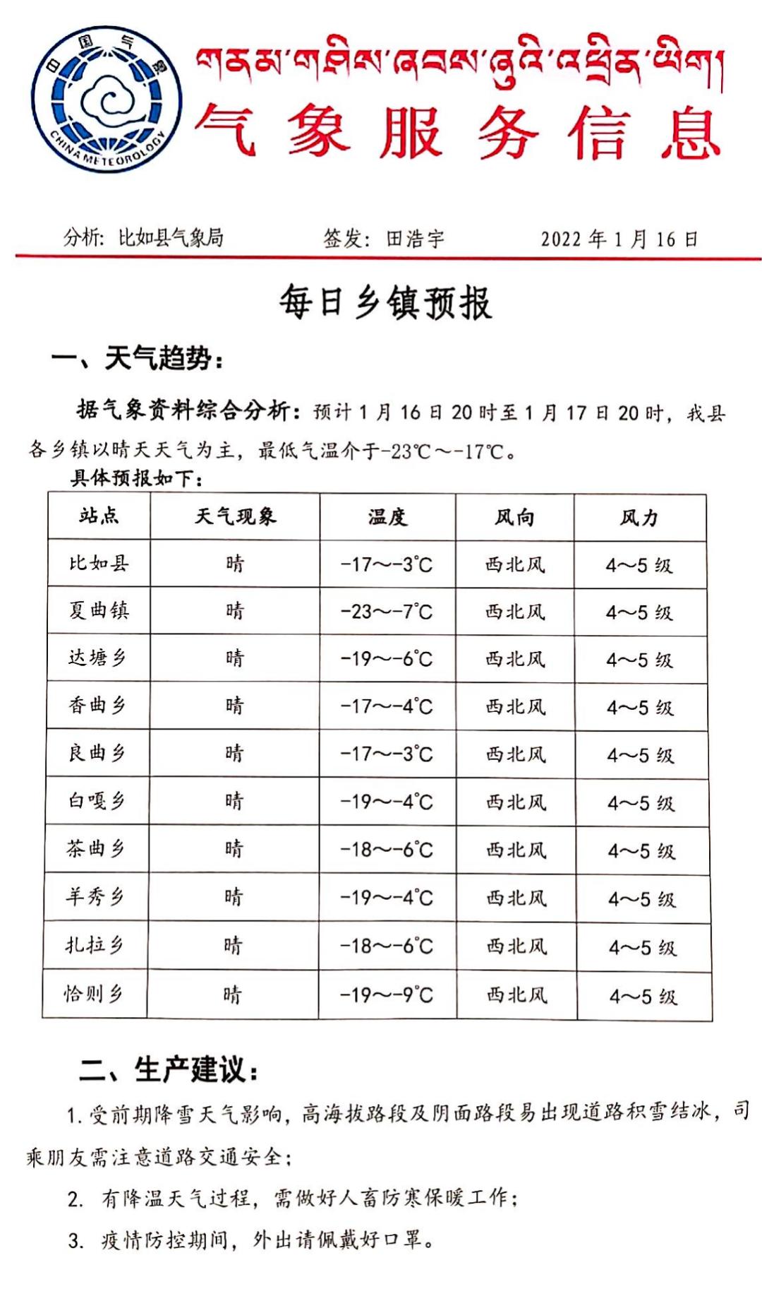 拉堆村今日天气预报更新